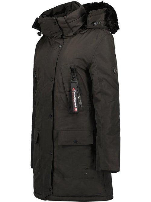 Parka à capuche fausse fourrure corteak – canadian peak - Kiabi Parka à capuche fausse fourrure corteak – canadian peak - Kiabi