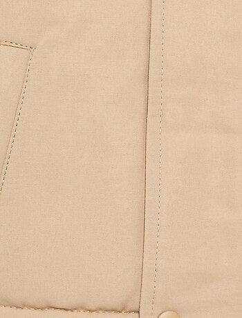 Parka à capuche intérieur moutonné