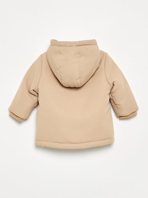 Parka à capuche intérieur moutonné - Kiabi Parka à capuche intérieur moutonné - Kiabi
