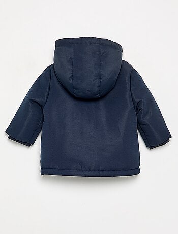 Parka à capuche intérieur moutonné