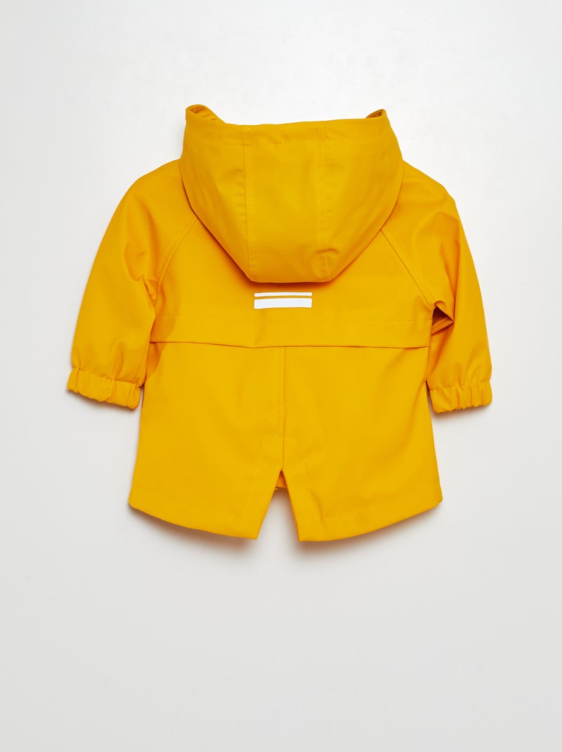 Parka à capuche Jaune - Kiabi