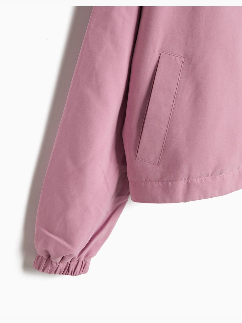 Parka à capuche, mo fashion Mauve lilas - Kiabi