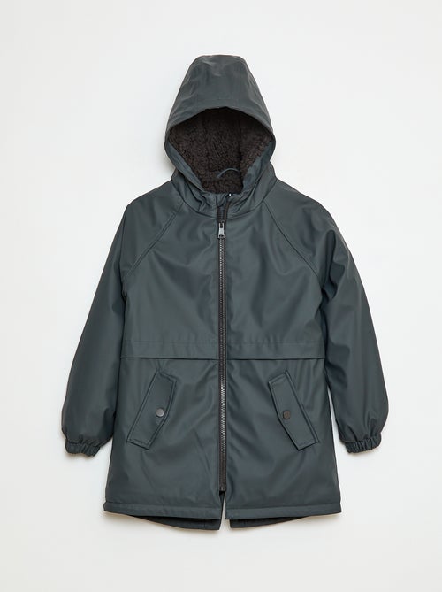 Parka à capuche moutonnée - Kiabi