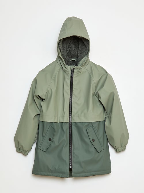 Parka à capuche moutonnée - Kiabi