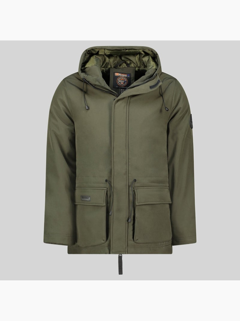 Parka à capuche ticanone – geographical norway Kaki - Kiabi