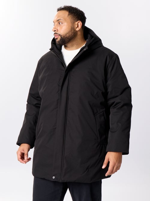 Parka à capuche uni - Kiabi