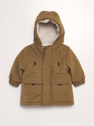 Parka chaude à capuche