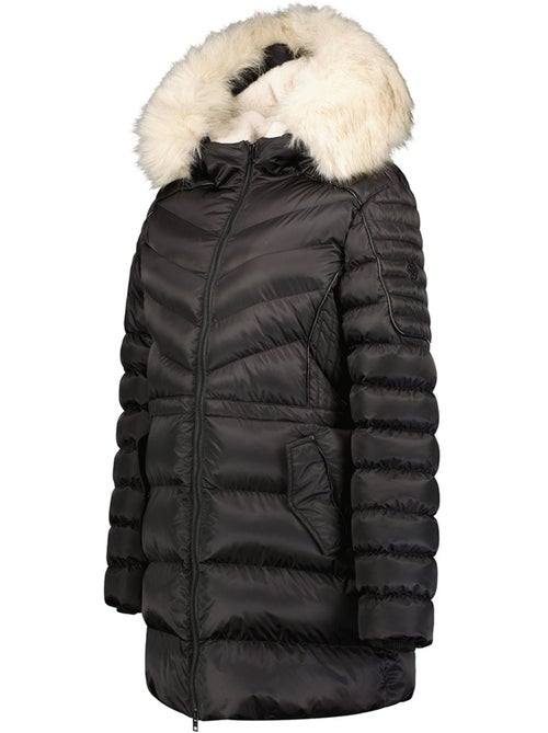 Parka cintrée à capuche fausse fourrure destineak – canadian peak - Kiabi