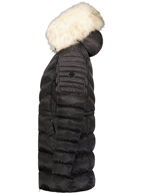 Parka cintrée à capuche fausse fourrure destineak – canadian peak - Kiabi