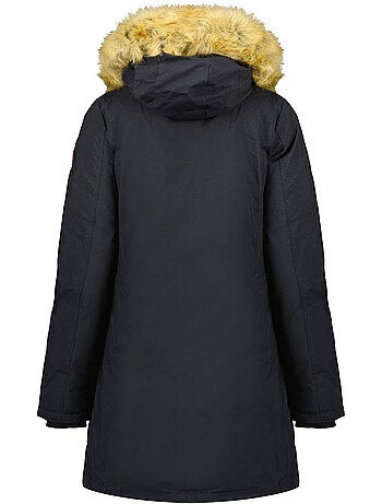 Parka cintrée à capuche fausse fourrure dinastipeak – canadian peak
