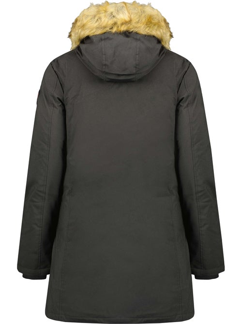 Parka cintrée à capuche fausse fourrure dinastipeak – canadian peak - Kiabi
