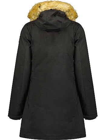 Parka cintrée à capuche fausse fourrure dinastipeak – canadian peak