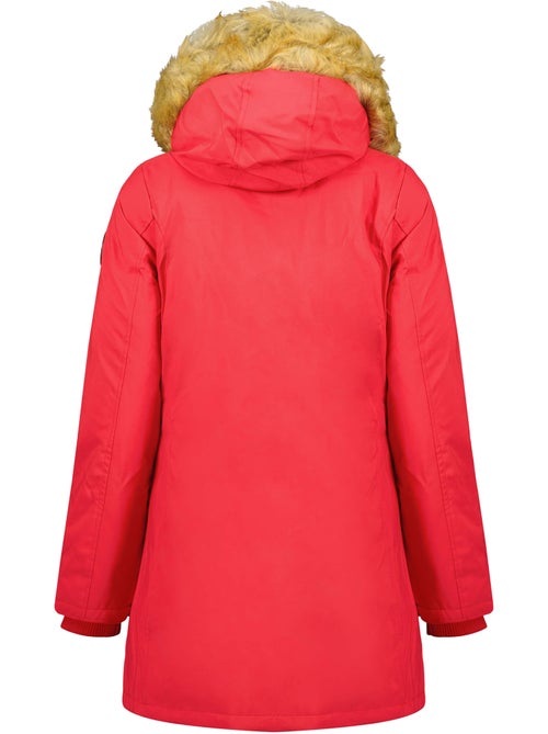 Parka cintrée à capuche fausse fourrure dinastipeak – canadian peak - Kiabi