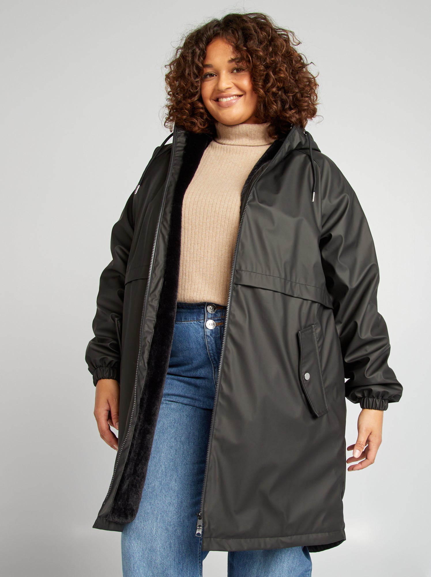 Parka femme grande taille Kiabi