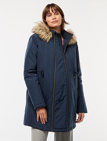 Parka de maternité avec détail de portage