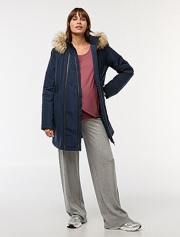 Parka de maternité avec détail de portage