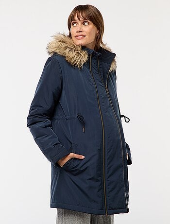 Parka de maternité avec détail de portage