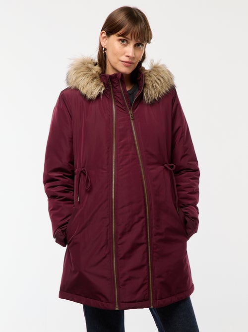 Parka de maternité avec détail de portage - Kiabi