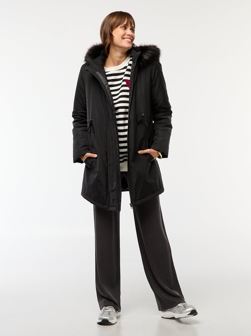 Parka de maternité avec détail de portage - Kiabi