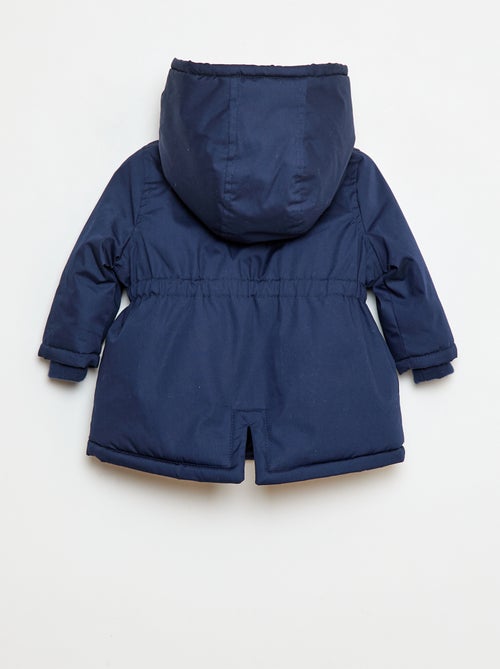 Parka déperlante à capuche - Kiabi