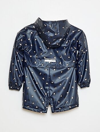 Parka déperlante à capuche entièrement doublée