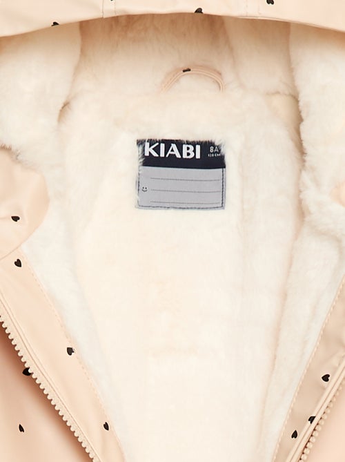 Parka déperlante à capuche entièrement doublée - Kiabi Parka déperlante à capuche entièrement doublée - Kiabi