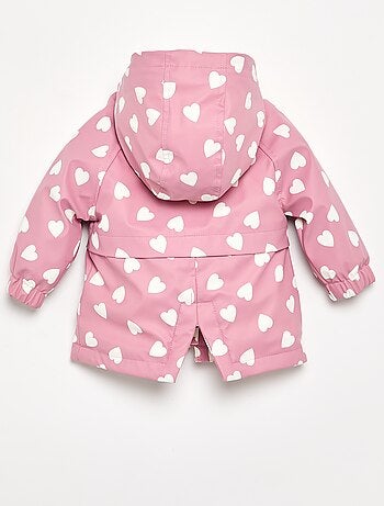 Parka déperlante à capuche