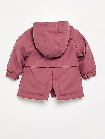 Parka déperlante à capuche