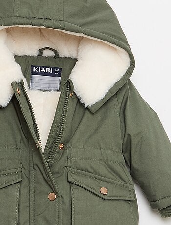 Parka déperlante à capuche