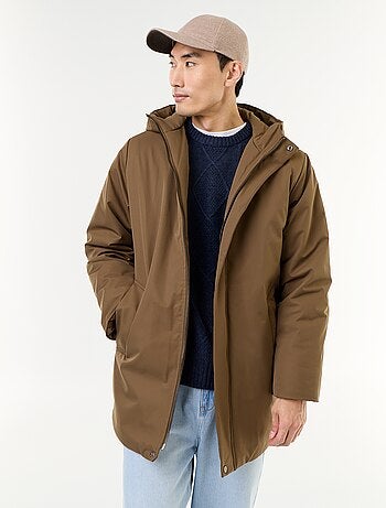 Parka déperlante à capuche
