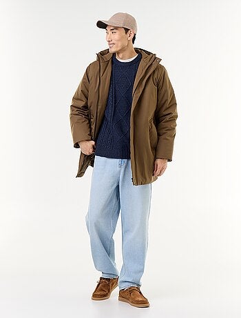 Parka déperlante à capuche