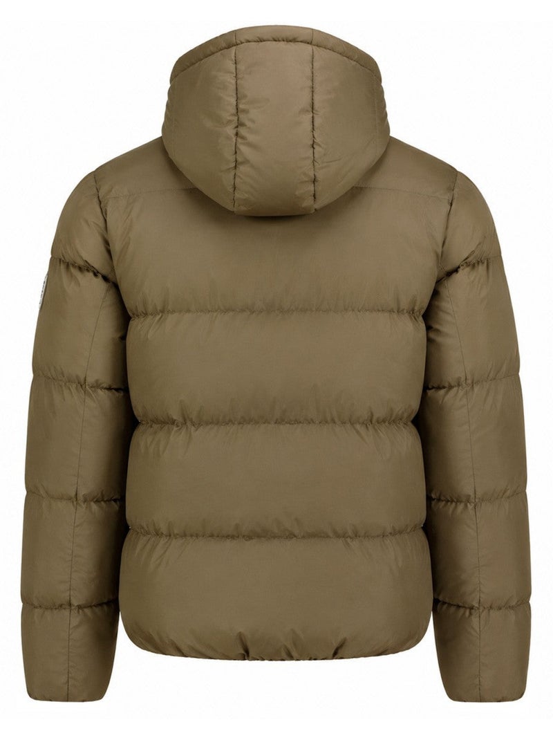 Parka d'hiver à capuche ancelooral – kaporal Kaki - Kiabi