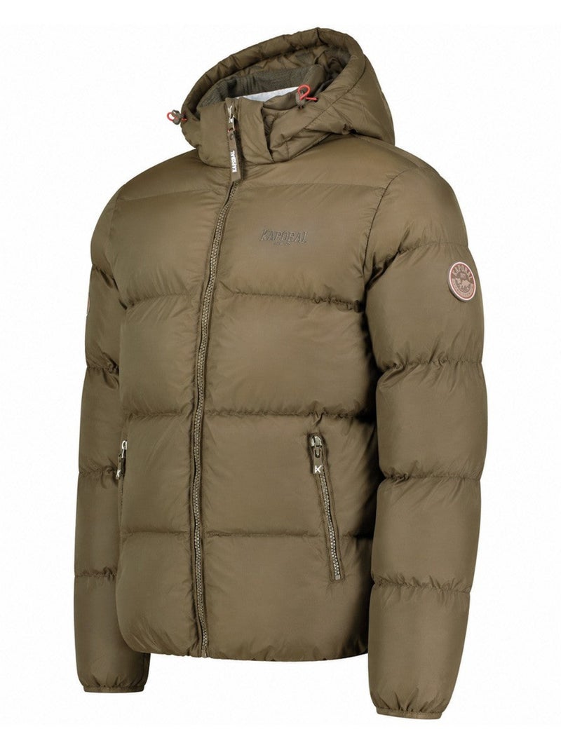 Parka d'hiver à capuche ancelooral – kaporal Kaki - Kiabi