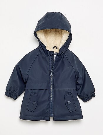 Parka doublée à capuche