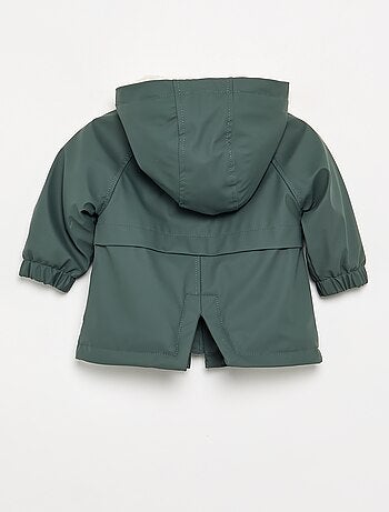 Parka doublée à capuche