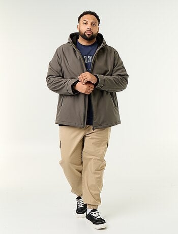 Parka doublée à capuche
