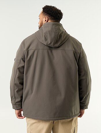 Parka doublée à capuche
