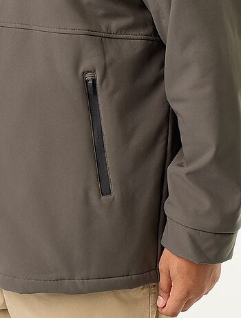 Parka doublée à capuche