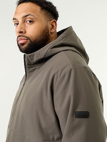 Parka doublée à capuche