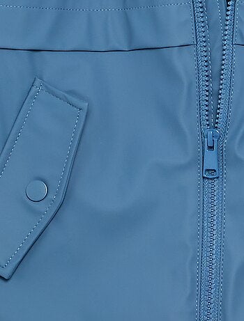 Parka doublée effet moutonné