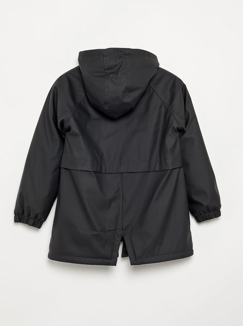 Parka doublée effet moutonné - Kiabi