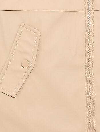Parka doublée en fausse fourrure