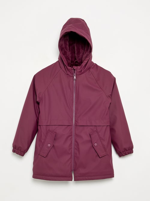 Parka doublée en fausse fourrure - Kiabi Parka doublée en fausse fourrure - Kiabi