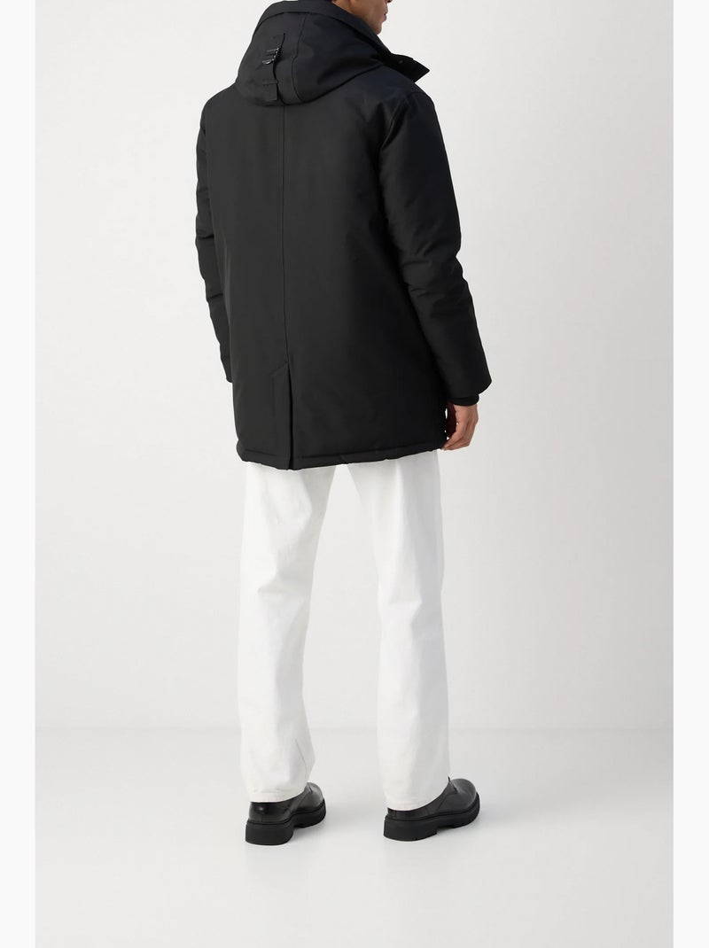 Parka Elder - Schott Noir - Kiabi