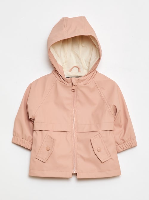 Parka en caoutchouc à capuche - Kiabi