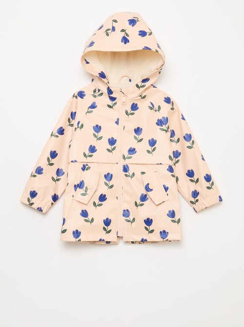 Parka en caoutchouc à capuche - Kiabi