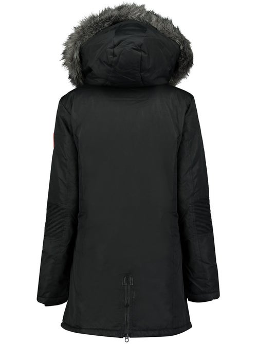Parka épaisse à capuche fausse fourrure camilly – canadian peak - Kiabi