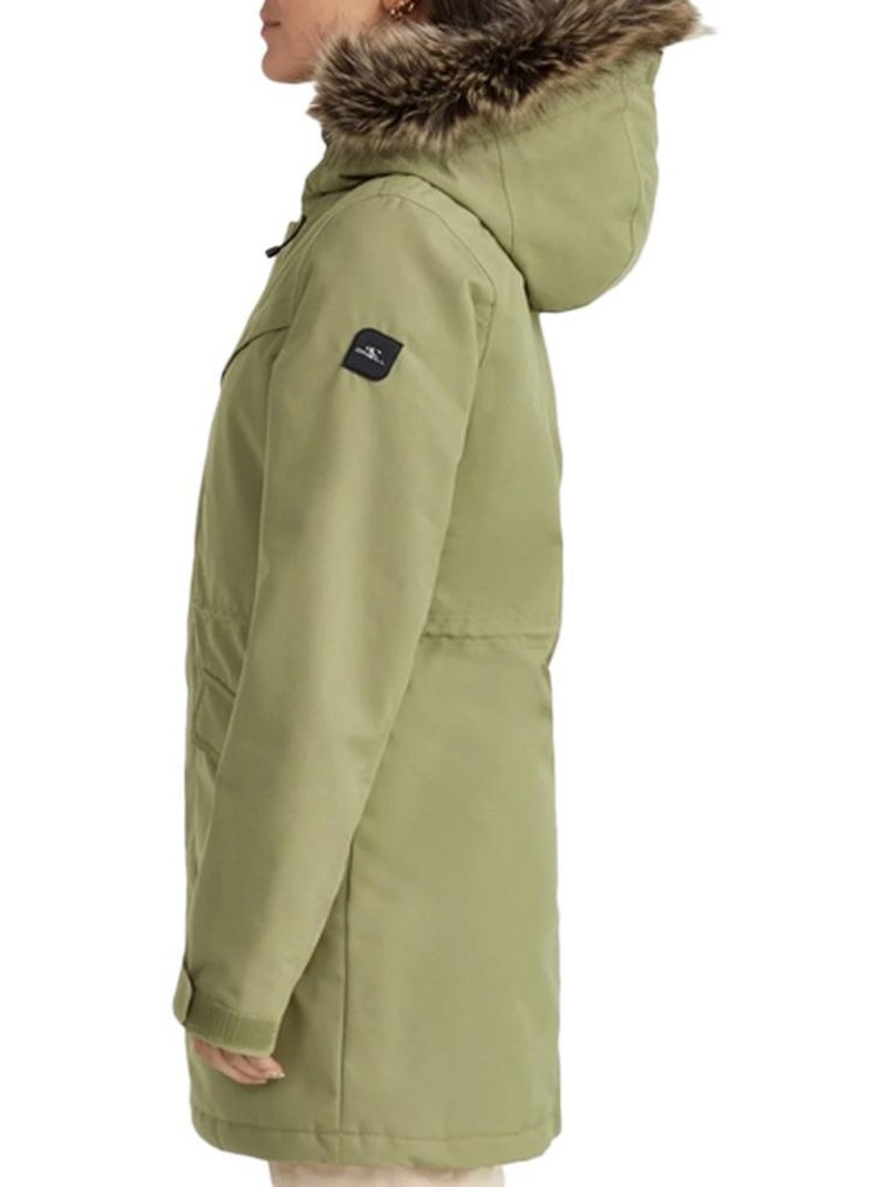 Parka femme o'neill Vert kaki clair - Kiabi