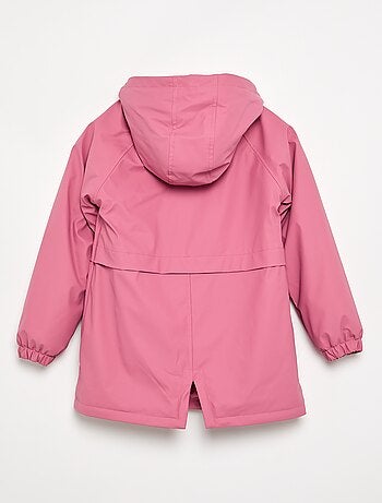 Parka gevoerd met imitatiebont