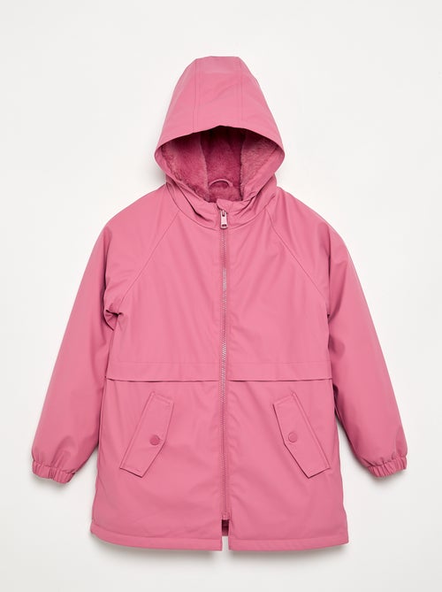 Parka gevoerd met imitatiebont - Kiabi